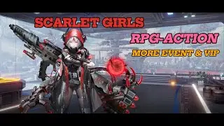REVIEW GAME - Scarlet Girls - SELAMAT KAN DUNIA BERSAMA PARA PASUKAN GADIS ROBOT DAN CANGGIH :'D