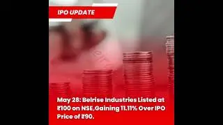 Belrise Industries Lists at ₹100 on May 28, Gaining 11% Over IPO Price