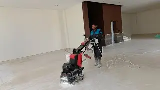Marble Floor Grinding & Lippage Removal with Conglory CG 580 in Riyadh, Saudi Arabia