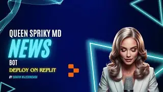 Queen Spriky News Bot On Replit වලින් හදමු ( How to make queen spriky news bot on Replit)
