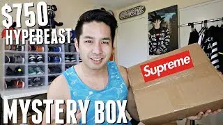 $750 HYPEBEAST SUPREME MYSTERY BOX | HUGE COME UP!