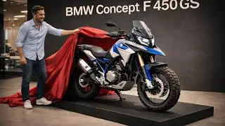 BMW Concept F 450 GS | Premium Mid-Size Adventure Bike | First Look & Full Praise