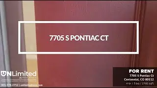 Modernized 4-Bed Centennial Rental Tour - 7705 S Pontiac Ct