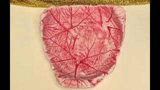 2-minute Inspiration - Concrete Leaf Dish with 3 leaves