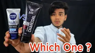 Beardo Activated Charcoal vs NIVIA all-in-one Charcoal facewash | Detailed comparison | Non Sponserd
