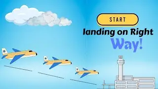Route Draw Games | Game video | New Aeroplane Game Play - IAM Gaming