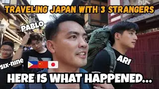 I TRAVELED JAPAN WITH 3 STRANGERS... Here's What Happened