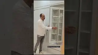 Friendly Wardrobe Design with Flip Mirror and Dressing Unit | Indian Home Decor Ideas