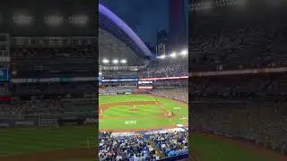 Summer Baseball Nights at Rogers Center! Home of the Toronto Blue Jays! #skydome #bluejays #cntower