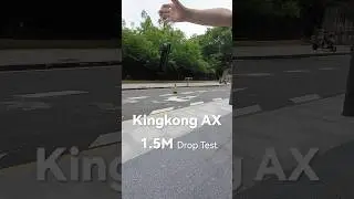 KingKong AX 1.5M Drop Test on Different Surfaces #cubot #androidphone