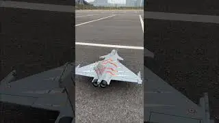 🎬 From Runway to Horizon: Witness the 64mm Rafale soar!