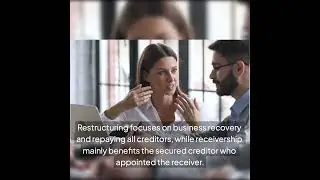 Business Restructuring vs Receivership &ndash; Key Differences Explained 🇦🇺 #InsolvencyHelp #Shorts