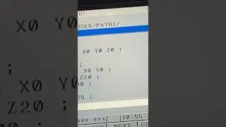 Circular pocket milling operation, live vedio in machine.