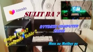 RYTDESK COMPUTER TABLE WITH 3 SHELVES (LAZADA)