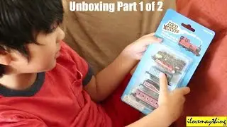Toy Trains: Unboxing Loco Motion Diecast Pullback Toy Train 1 of 2