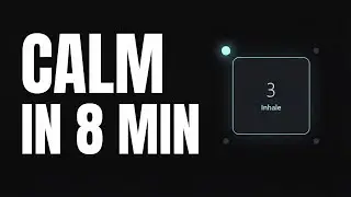 relieve stress & anxiety: 8 minute box breathing session