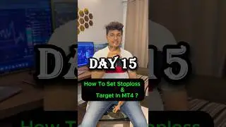 Part 1 How to set stoploss & Target in forex trading Mt4 #mt4 #mt5 #trading #xauusd #forex #viral