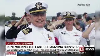 Remembering Lou Conter, last surviving member of USS Arizona
