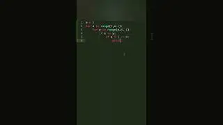#43 Python Symbol pattern #shorts #python #pattern #pythonprogramming