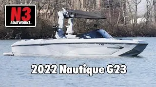 2022 Nautique G23 - Haze Gray - On Water || N3 Boatworks