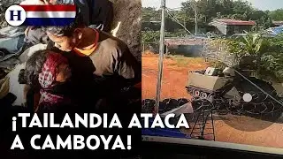&iexcl;Tensi&oacute;n en Asia! Bombardeos ponen en riesgo la paz entre Tailandia y Camboya &iquest;se desatar&aacute; guerra?