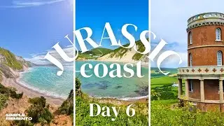 Walking The Jurassic Coast Path | Day 6 | Lulworth Cove to Swanage | 4K