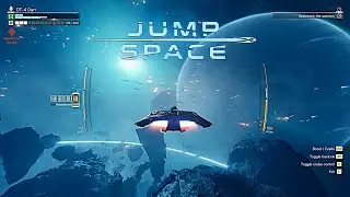 Jump Space SOLO in Moderate Mission Artillery Support in DT-4 Dart Heavy Fighter | A Close Fight!