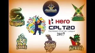 LIVE :CPL 2017, St Kitts and Nevis Patriots vs Guyana Amazon Warriors 4th Match Live Streaming