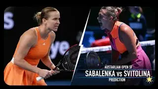 Australian Open Semifinals Predictions: Aryna Sabalenka vs Elina Svitolina. #tennis #tennisnews #usa