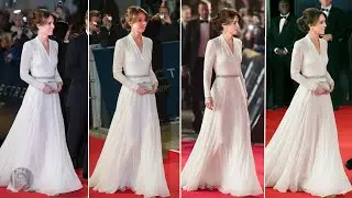 Catherine Dazzles in Sparkling Evening Gown And A Pair Of Robinson Pelham Earrings At The Red Carpet