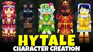 Hytale Character Creation (Full Male & Female Customization, All Options, Outfits, Capes, More!)