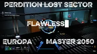 Flawless Perdition Lost Sector Solo | 4K Ultra HD - Destiny 2