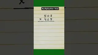 Nice multiplication short trick#trending#education#viral#youtubeshorts#multiply 🔥🔥