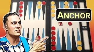 Backgammon EXPERT REVEALS SECRETS of When to Make an Advanced Anchor [2]! 🎲🎲