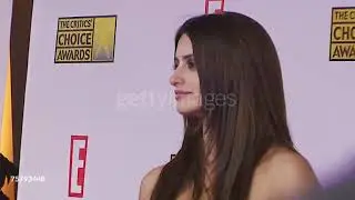 Penelope Cruz At Broadcast Film Critics Association's 2007 Critic's Choice Awards