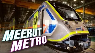 First Look of Meerut Metro Rail! 😍🔥 Namo Bharat x Meerut Metro