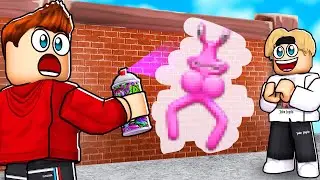 VERBOTENE GRAFFITITS SPR&Uuml;HEN in ROBLOX!