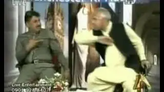 funny , Fight in talkshow