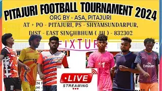 LIVE || MATCH-8 || SOREN FC NAKDOHA 🆚 PRMMC PUKHURIA || PITAJURI FOOTBALL TORNAMENT 2024 #pitajuri