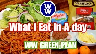 What I Eat In A Day On WW (Weight Watchers) #14 | MyWW Green Plan | Intermittent Fasting