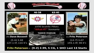 Game 105 - 1970 Seattle Pilots 