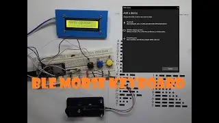 ESP32 - BLE Morse Keyboard