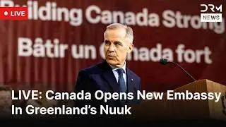 LIVE: Canadian Flag Raised At New Greenland Diplomatic Mission | DRM News | AC1F