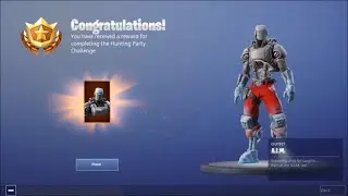 New A.I.M Skin And E.L.I.M BackBling Unlocked! Fortnite Season 6 (Week 7 Challenges) - Jason Mc