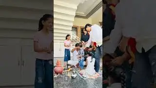 Pitro Ki Pooja 🙏 #video #viral #funny #instagram 