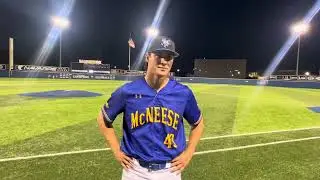 Senior Zach Voss Postgame versus HCU (Game 1)