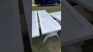 Painted shutters. Subscribe today! to see more paint videos
