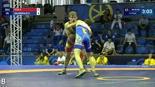 1/4 GR - 55 kg: F. TITA (ROU) v. P. NASERPOUR (IRI)