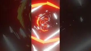 VJ #LOOP NEON Black White Red Metallic Sci-Fi #Abstract# #Background Video RGB Gaming 4k #asmr
