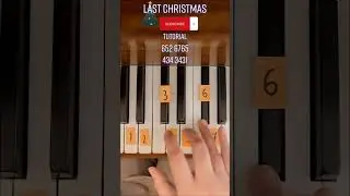 LAST CHRISTMAS PIANO TUTORIAL